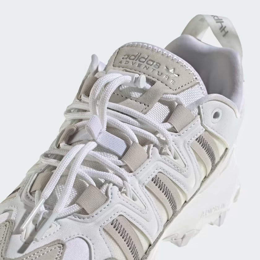 Men's Adidas Hyperturf Shoes - Cloud White/Grey One/Silver Metallic