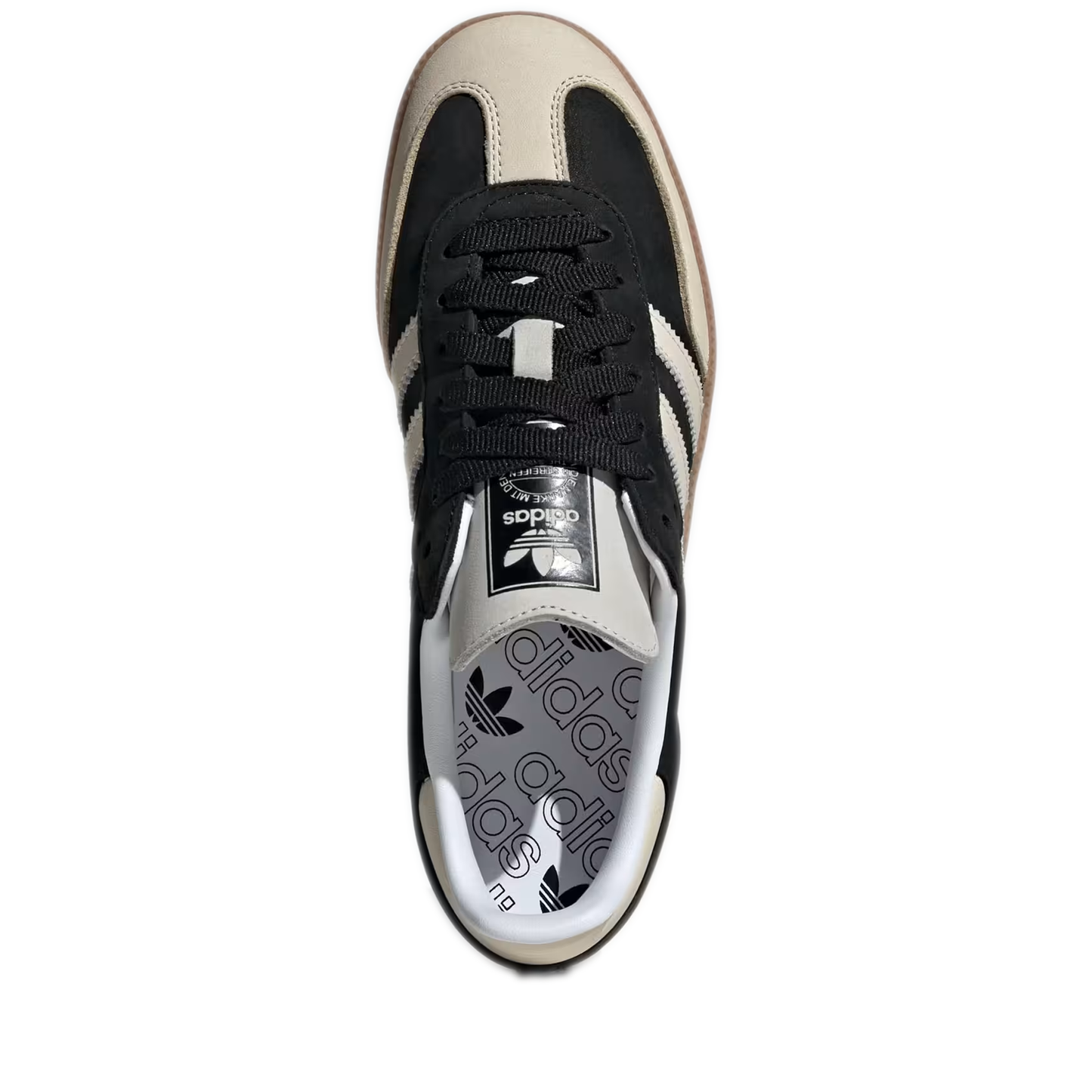 Women's Adidas Samba OG Shoes - Black/ White/ Silver