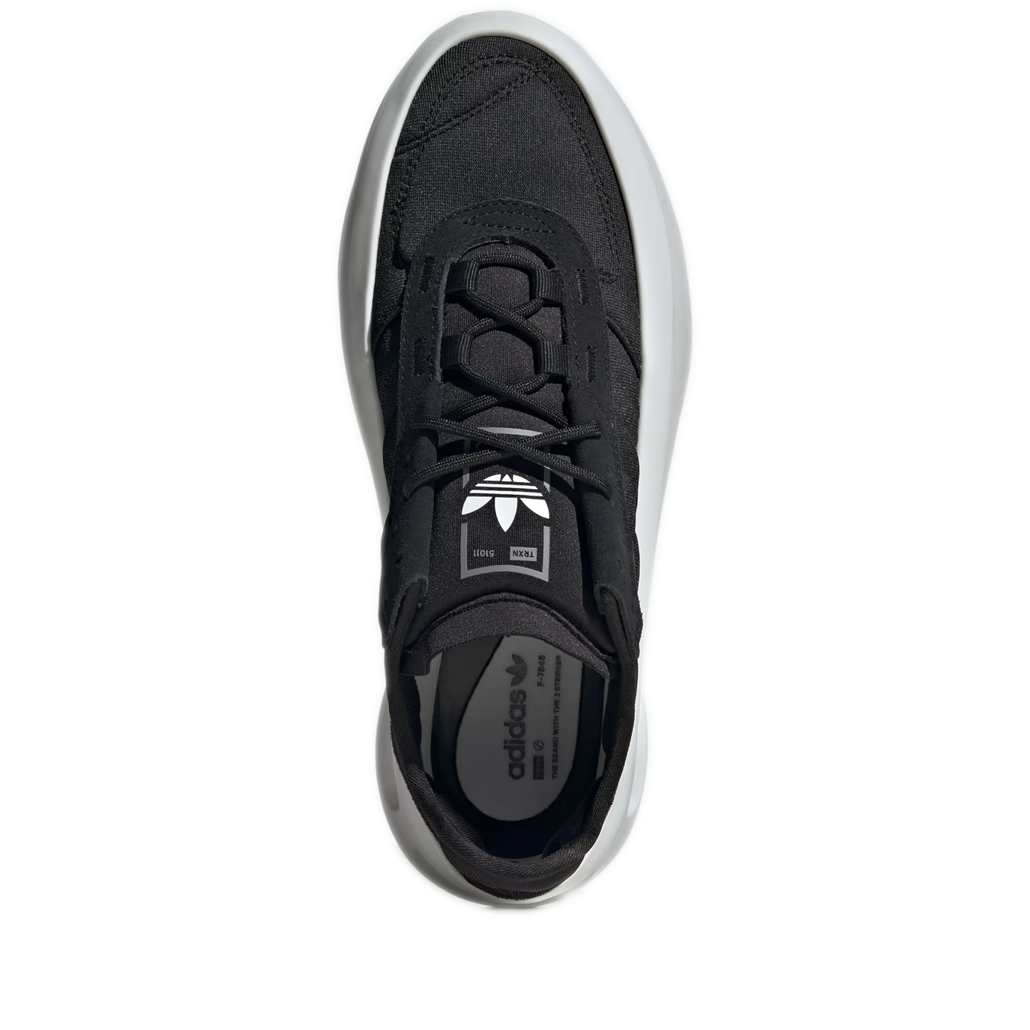 Men's Adidas AdiFOM TRXN Shoes - Black/ White