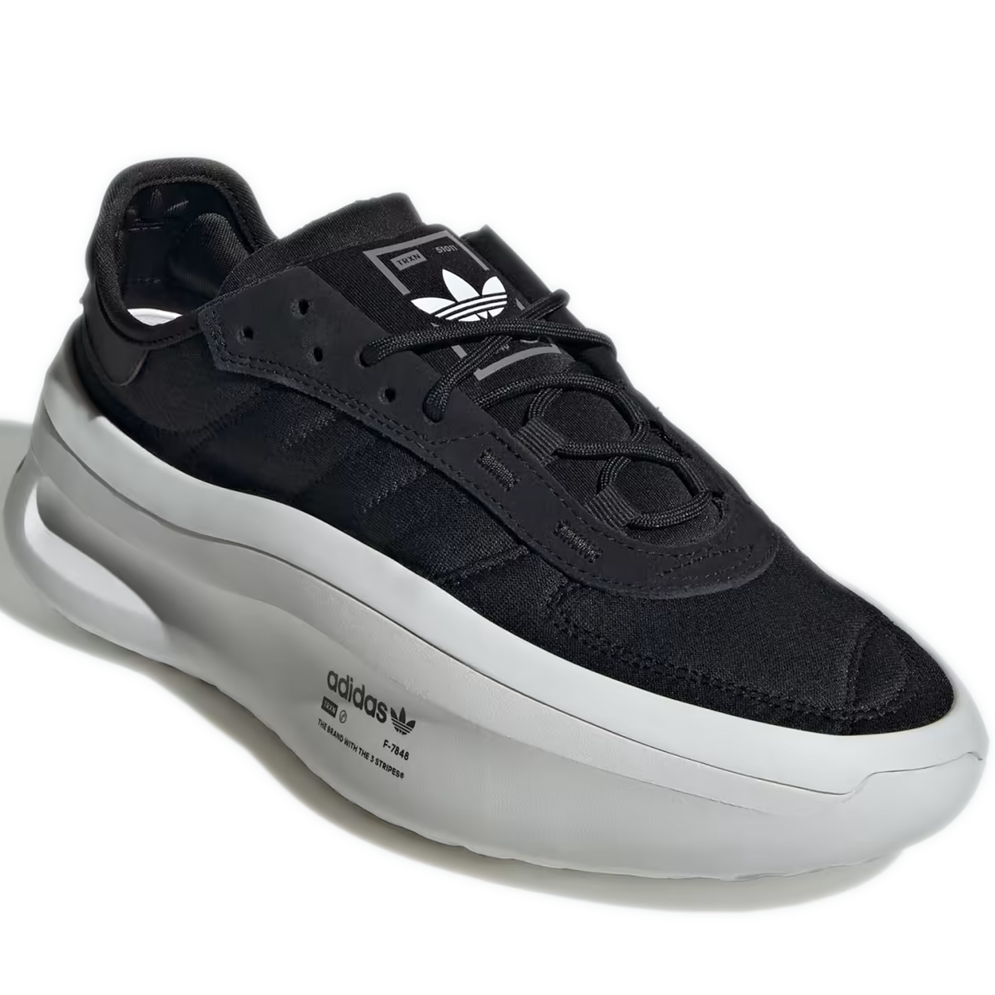 Men's Adidas AdiFOM TRXN Shoes - Black/ White