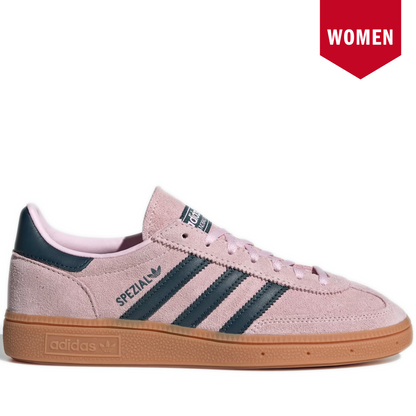 Women's Adidas Handball Spezial Shoes - Clear Pink/Arctic Night Clear Pink Arctic Night Gum