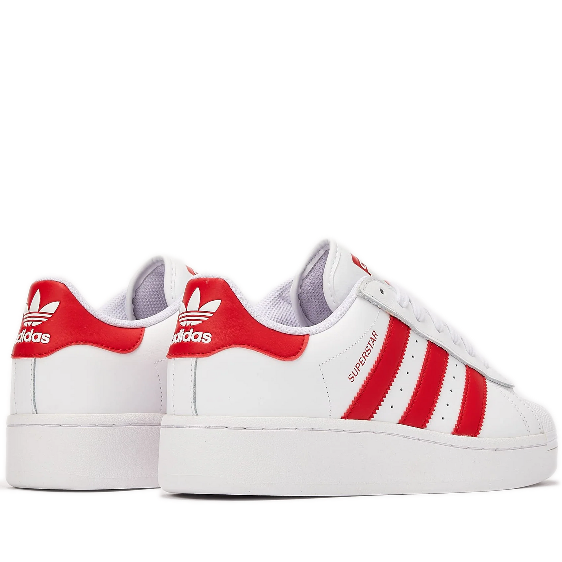 Adidas superstar white and red shop