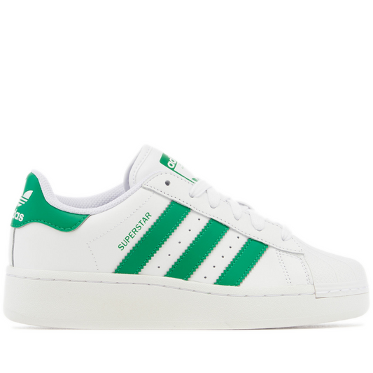 Men's Adidas Superstar XLG Shoes - White/ Green