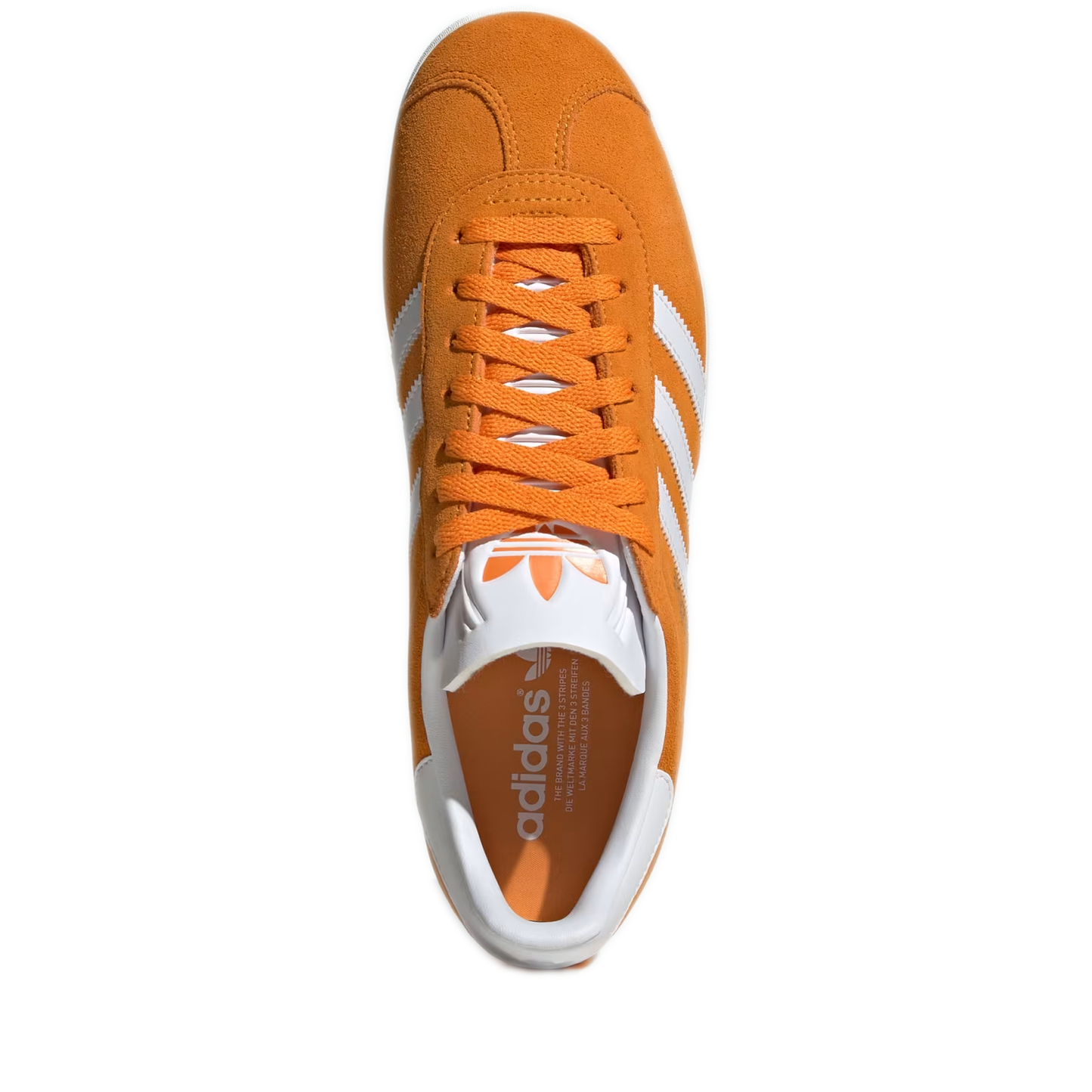 Men's Adidas Gazelle Shoes -  Eqt Orange / Cloud White / Core White