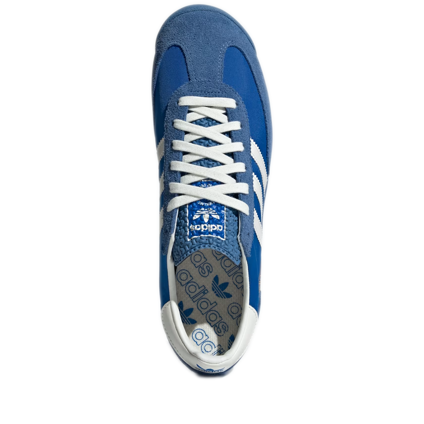 Men's Adidas SL 72 RS Shoes  - Blue / Core White / Better Scarlet Top View