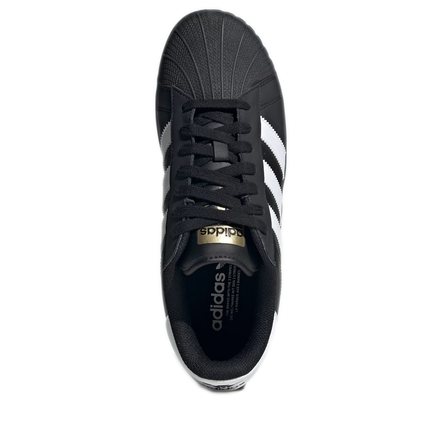 Men's shoes adidas Superstar Xlg Core Black/ Core Black/ Gold Metallic