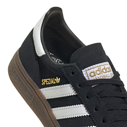 Grade School Adidas Handball Spezial Shoes - Black/White/Gum