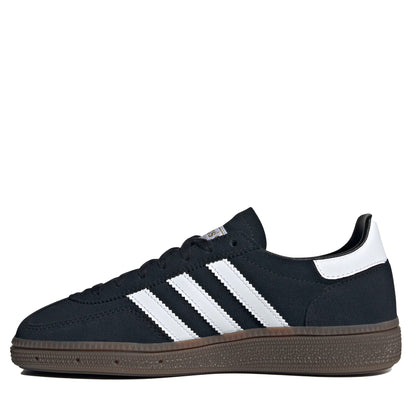 Grade School Adidas Handball Spezial Shoes - Black/White/Gum
