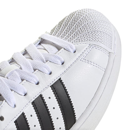 Men's Adidas Superstar II Shoes - White/Black/White