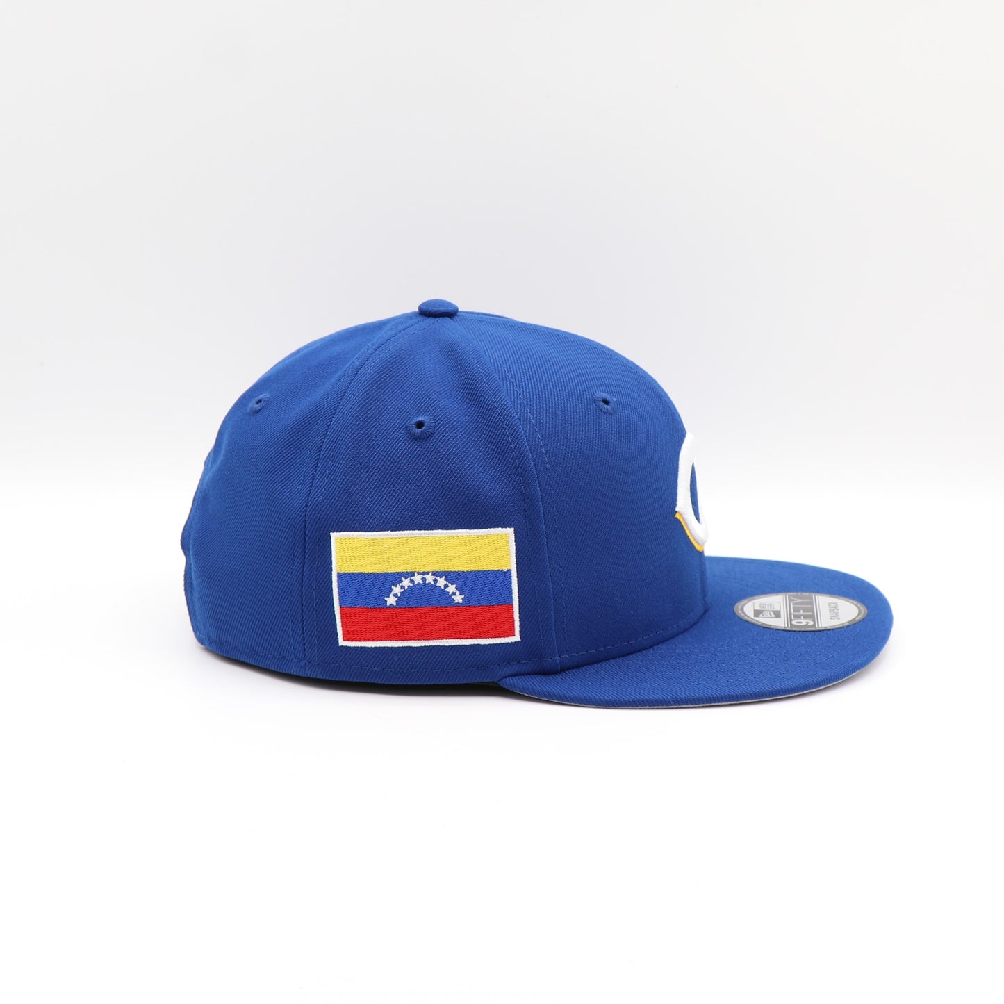 New Era 9Fifty Cincinnati Reds "Venezuela Flag" Patch Hat - Royal Blue/White