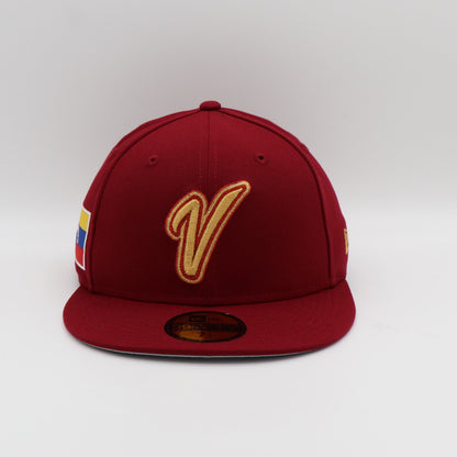 New Era 59FIFTY Venezuela 2026 World Baseball Classic - Cardinal