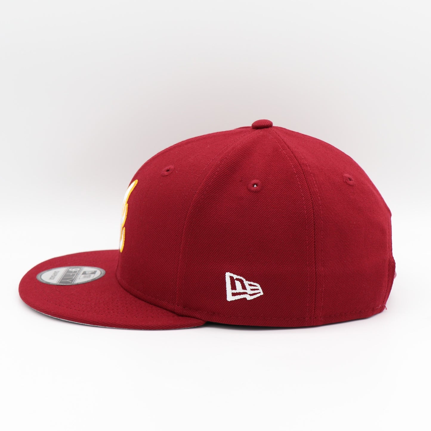 New Era 9Fifty Atlanta Braves "Venezuela Flag" Patch Hat - Cardinal