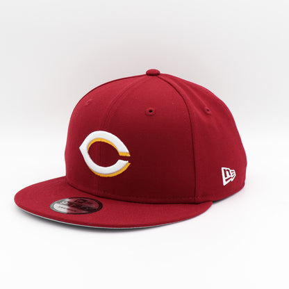 New Era 9Fifty Cincinnati Reds "Venezuela Flag" Patch Hat - Cardinal