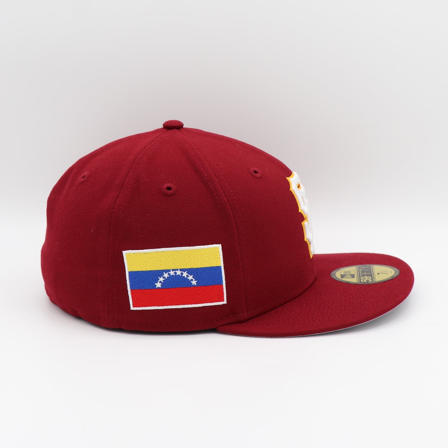 New Era 59Fifty San Francisco Giants "Venezuela Flag" Patch Hat - Cardinal