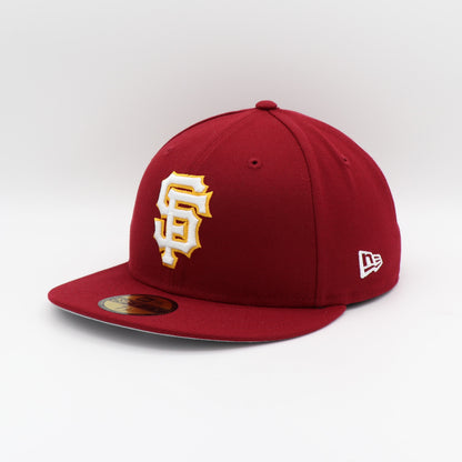 New Era 59Fifty San Francisco Giants "Venezuela Flag" Patch Hat - Cardinal