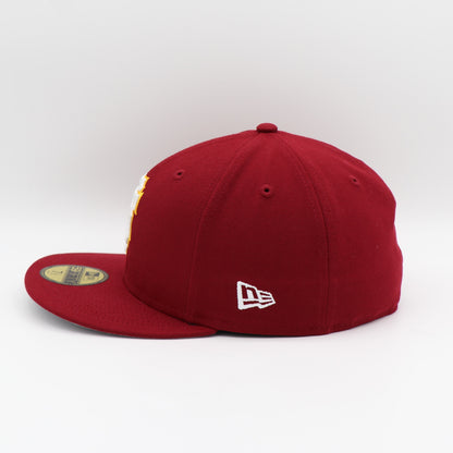 New Era 59Fifty San Francisco Giants "Venezuela Flag" Patch Hat - Cardinal