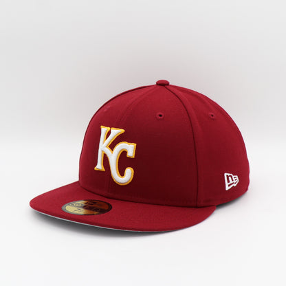 New Era 59Fifty Kansas City Royals "Venezuela Flag" Patch Hat - Cardinal
