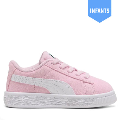 Infants Puma Suede Classic Sneakers - Pink Lady / Puma White