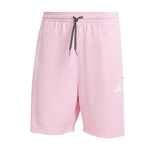 Men's Adidas Tiro Shorts - True Pink/Black/White