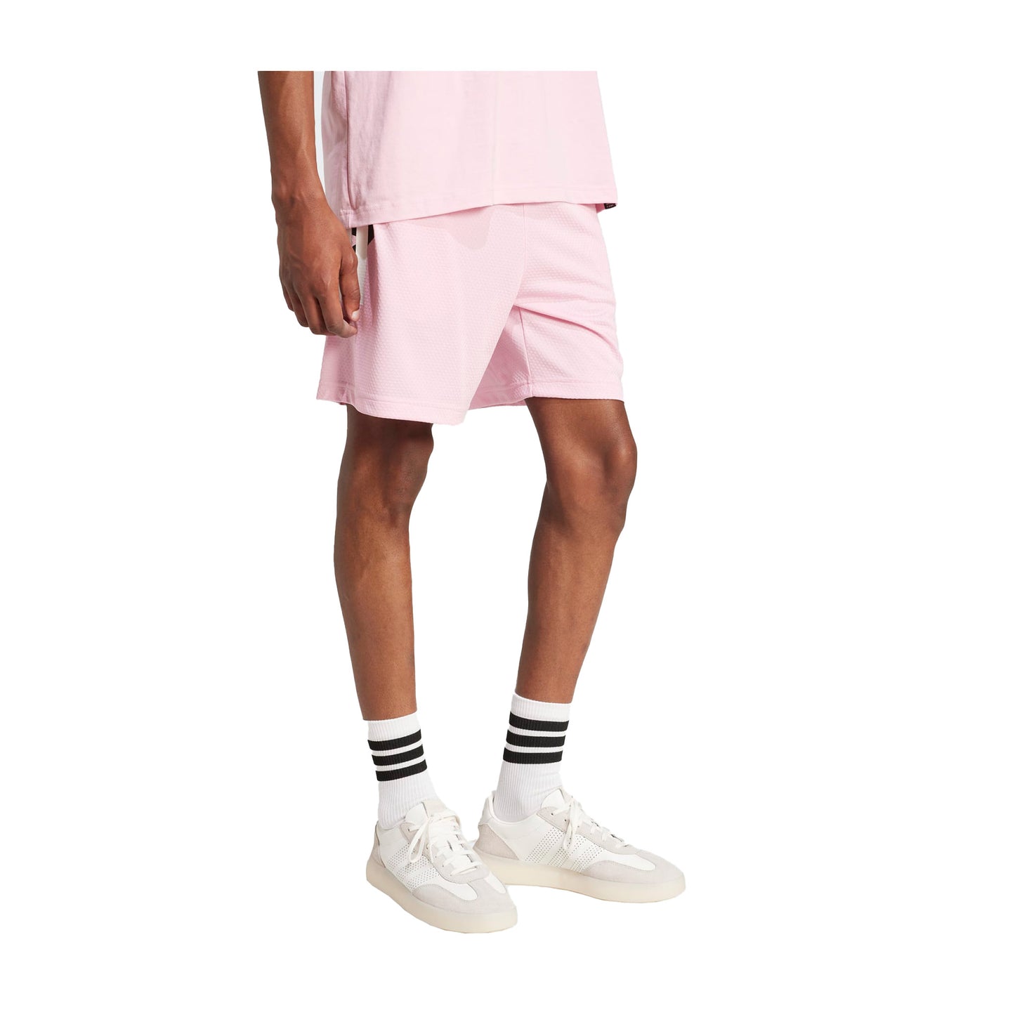 Men's Adidas Tiro Shorts - True Pink/Black/White