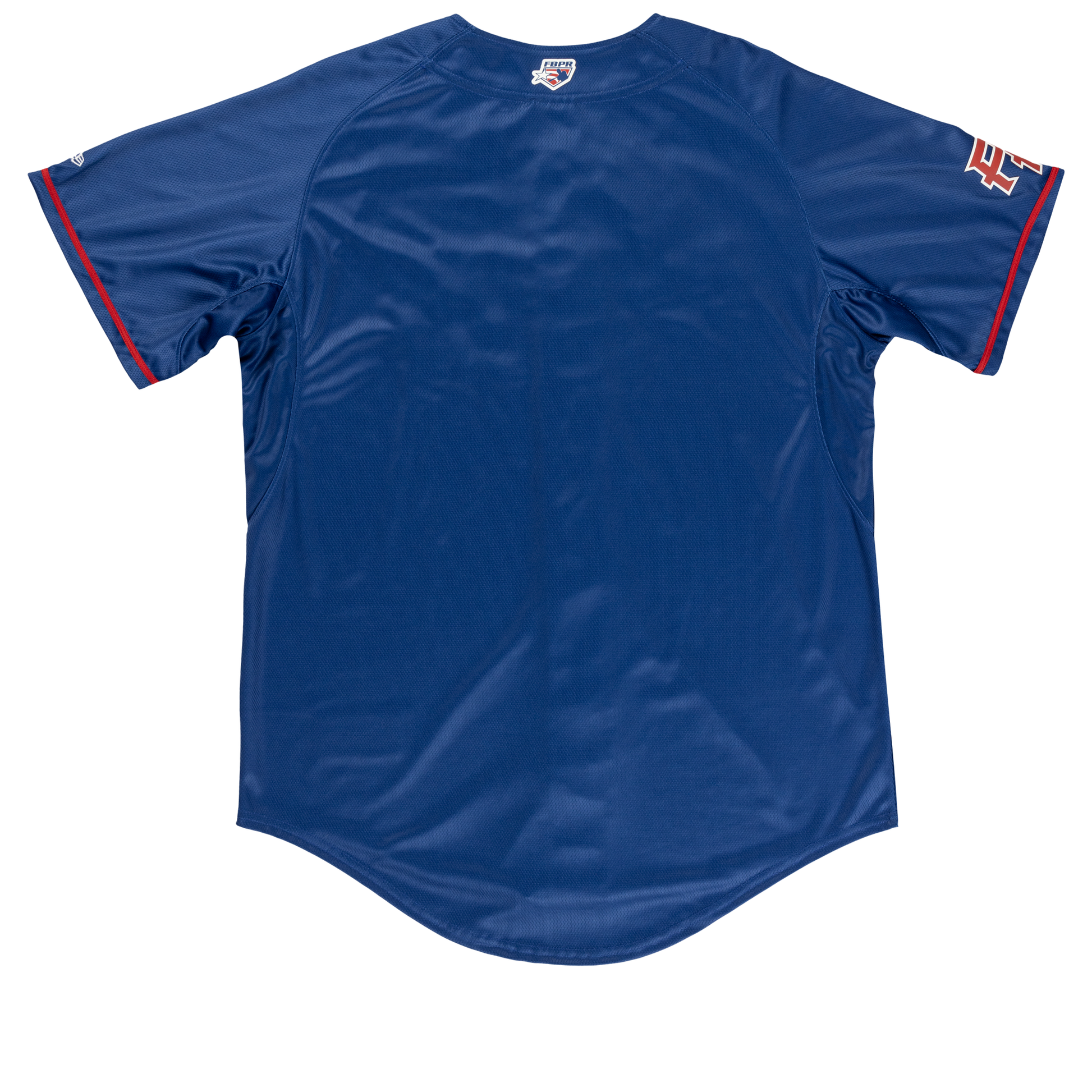 Men's New Era Puerto Rico FG Jersey Away - Light Royal Back