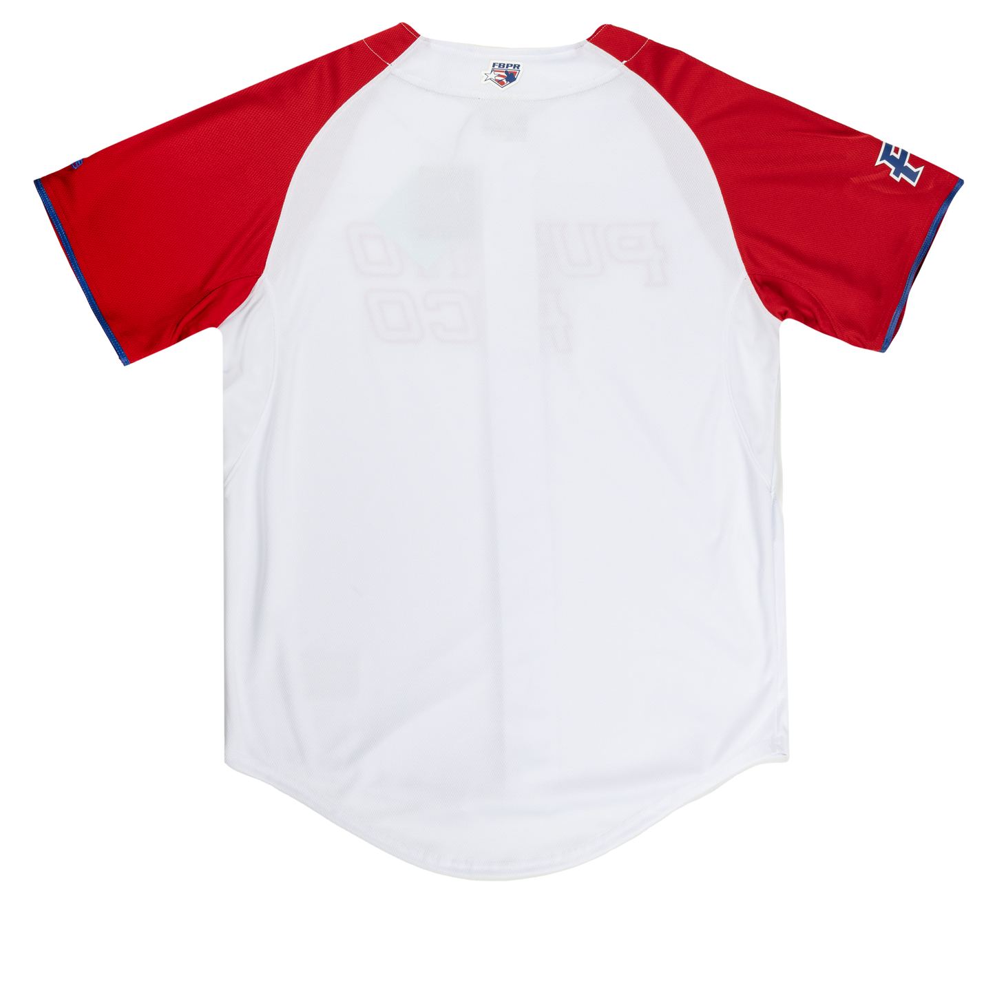 Men's New Era Puerto Rico FG Jersey Home - White Back