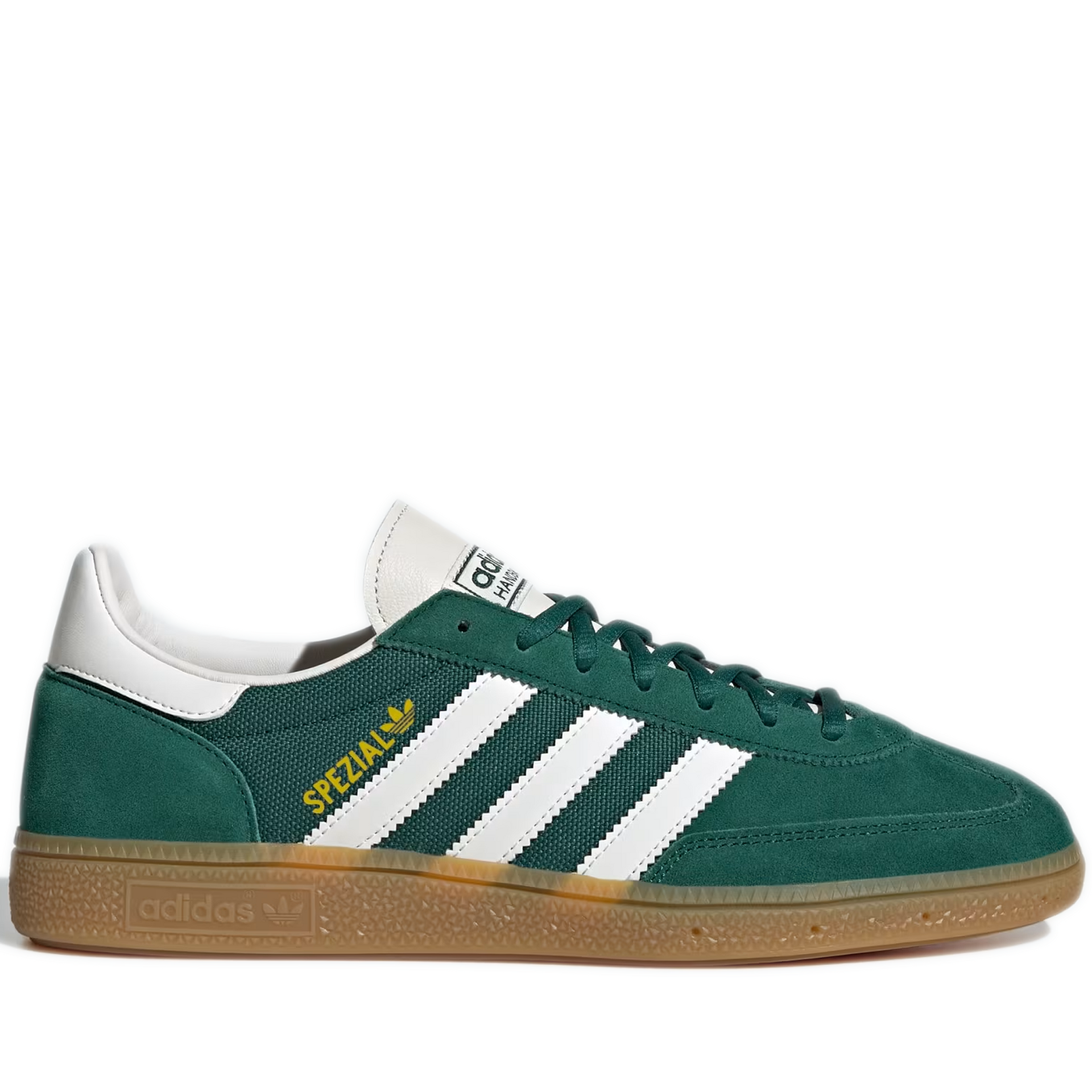 Men's Adidas Handball Spezial - Collegiate Green/Cloud White/Chalk