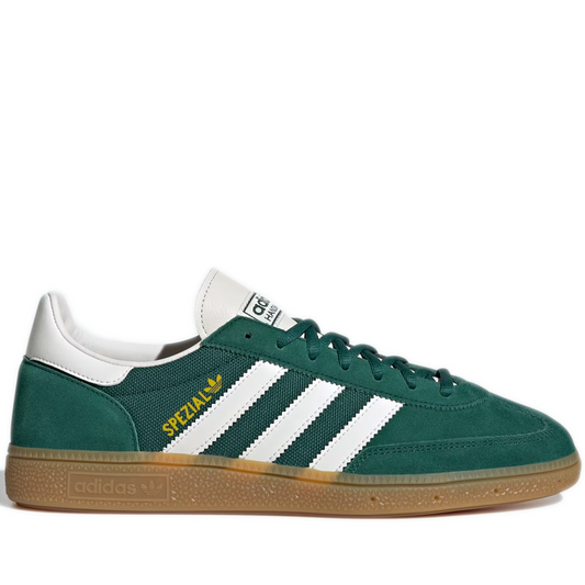 Men's Adidas Handball Spezial - Collegiate Green/Cloud White/Chalk White