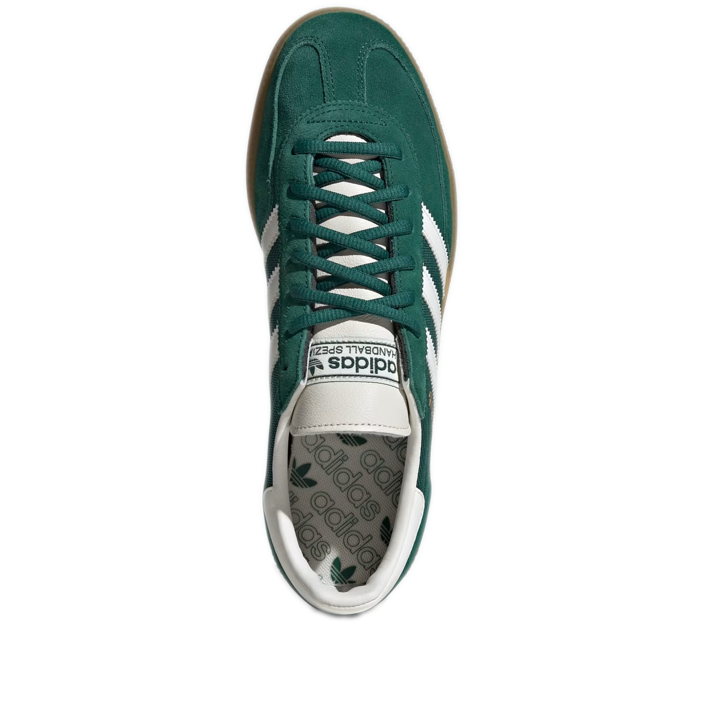 Men's Adidas Handball Spezial - Collegiate Green/Cloud White/Chalk White