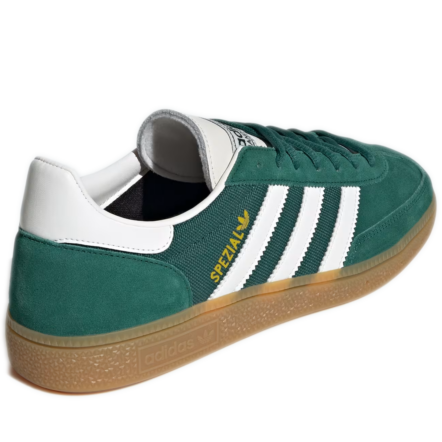 Men's Adidas Handball Spezial - Collegiate Green/Cloud White/Chalk White