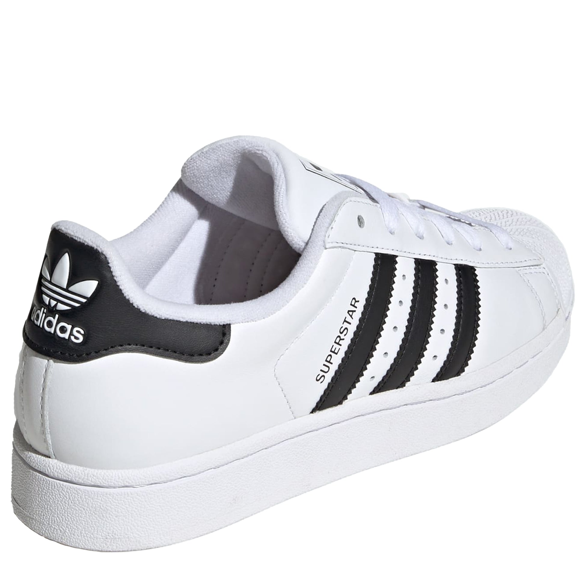 adidas Women's Superstar II Shoes, Size 8.5, White/Black/White adidas Women's Superstar II Shoes, Size 8.5, White/Black/White