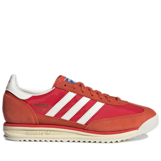 Men's Adidas SL 72 RS Shoes  - Preloved Red / Core White / Pure Ruby