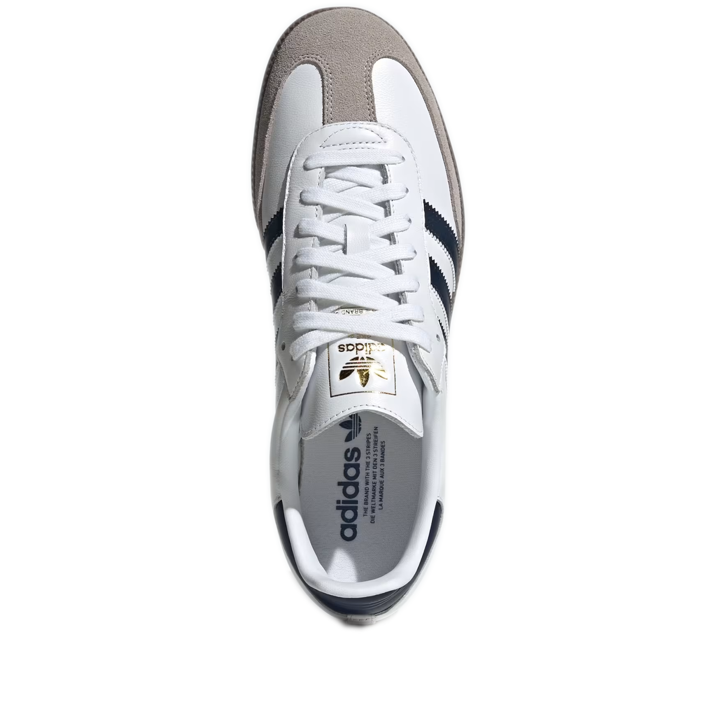 Men's Adidas Samba OG Shoes - Cloud White / Night Indigo / Clear Granite