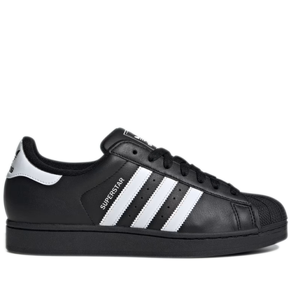Men's Adidas Superstar II Shoes - Core Black/ Cloud White/Black