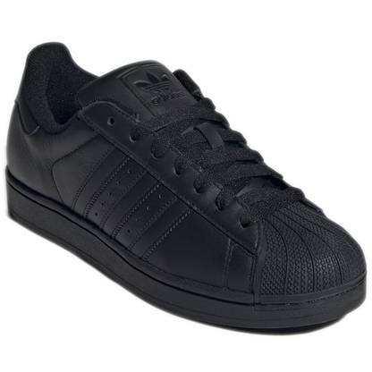 Men's Adidas Superstar II Shoes - Core Black/Core Black