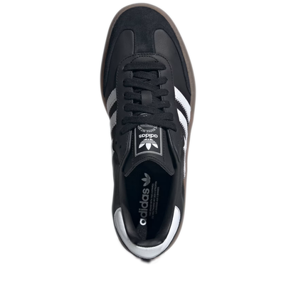 Women's Adidas Sambae Shoes - Core Black / Cloud White / Gold Metallic