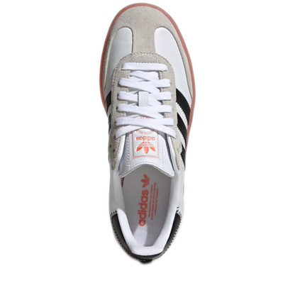 Women's Adidas Sambae Shoes - Cloud White/Core Black/Semi Coral