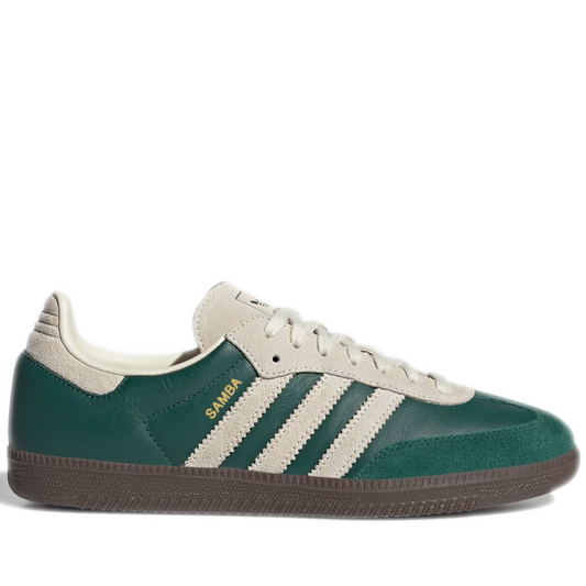 Men's Adidas Samba OG Shoes - Collegiate Green / Cream White / Gum