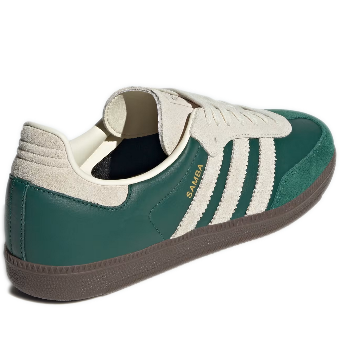 Men's Adidas Samba OG Shoes - Collegiate Green / Cream White / Gum