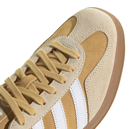 Men's Adidas Gazelle Indoor Shoes - Oat/White/Shadow Navy