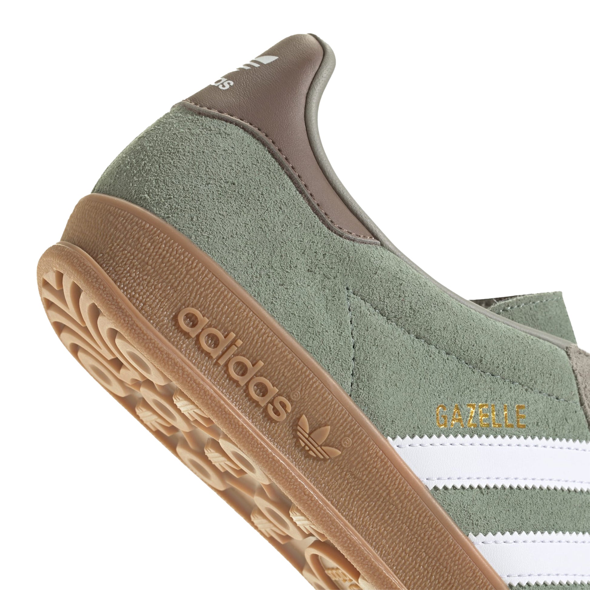 Men's adidas Gazelle Indoor Shoes - Silver Pebble/Silver Green/White 11 Men's adidas Gazelle Indoor Shoes - Silver Pebble/Silver Green/White 11