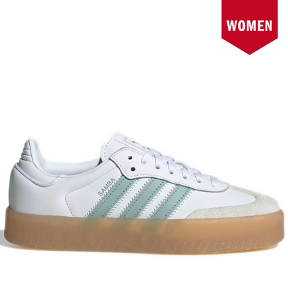 Women's Adidas Sambae Shoes - Cloud White / Wonder Blue / Off White