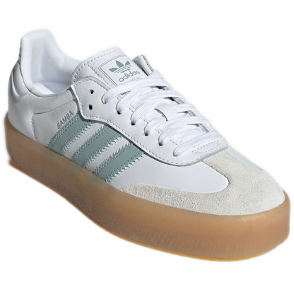Women's Adidas Sambae Shoes - Cloud White / Wonder Blue / Off White