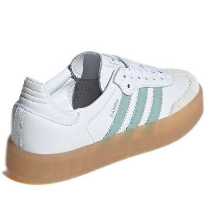 Women's Adidas Sambae Shoes - Cloud White / Wonder Blue / Off White