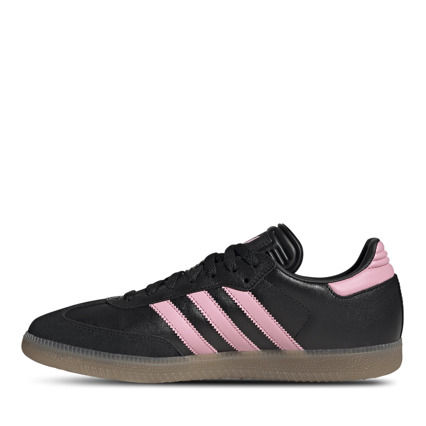 Men's Adidas Samba Messi - Black/Light Pink/Gum - Alt Side