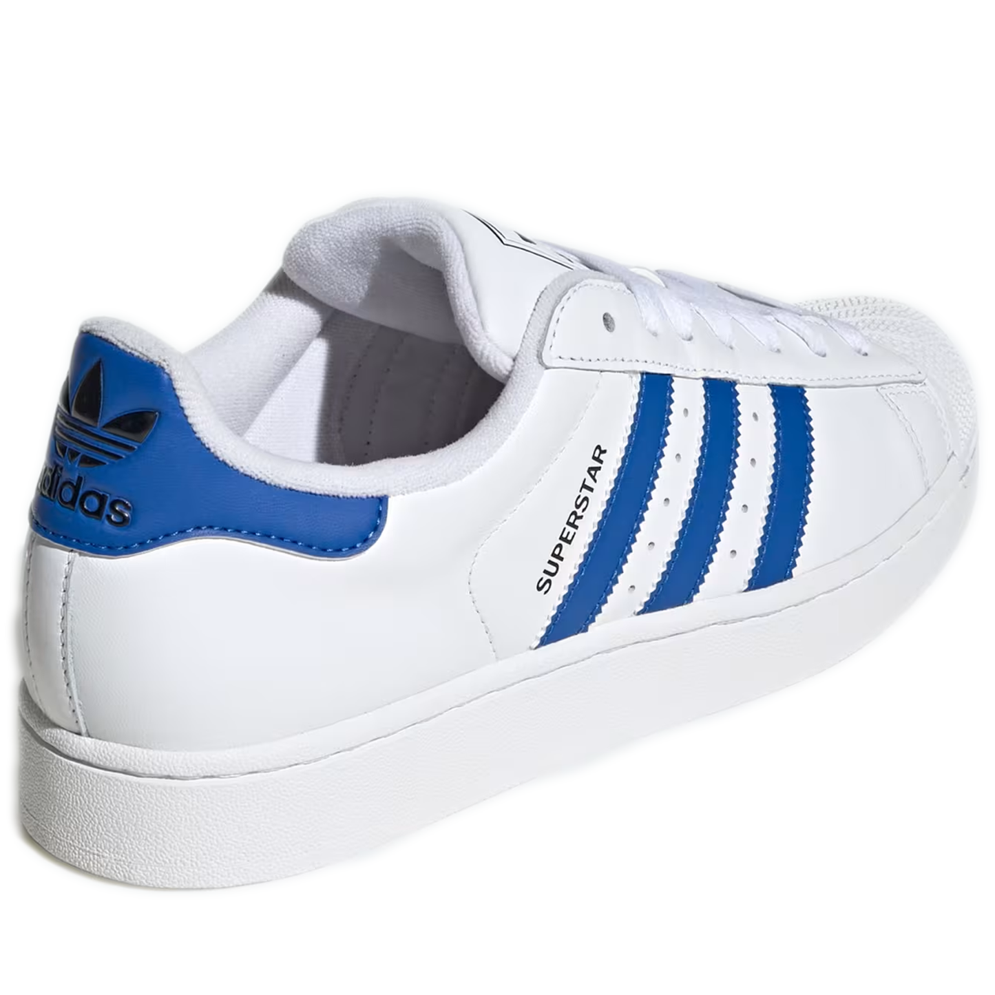 Men's Adidas Superstar II Shoes - Cloud White / Blue / Core Black