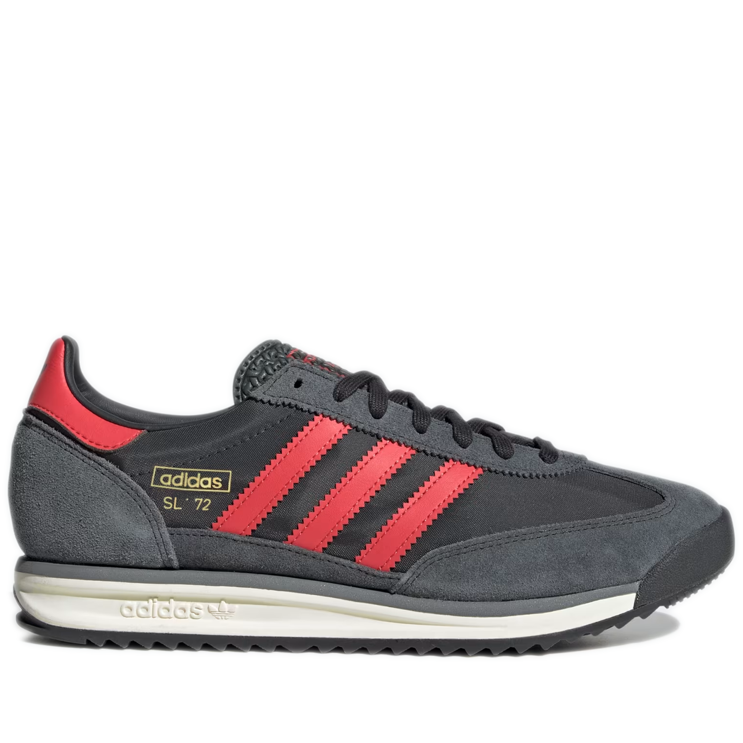 Men's Adidas SL 72 RS Shoes  - Carbon / Real Coral / Grey Six