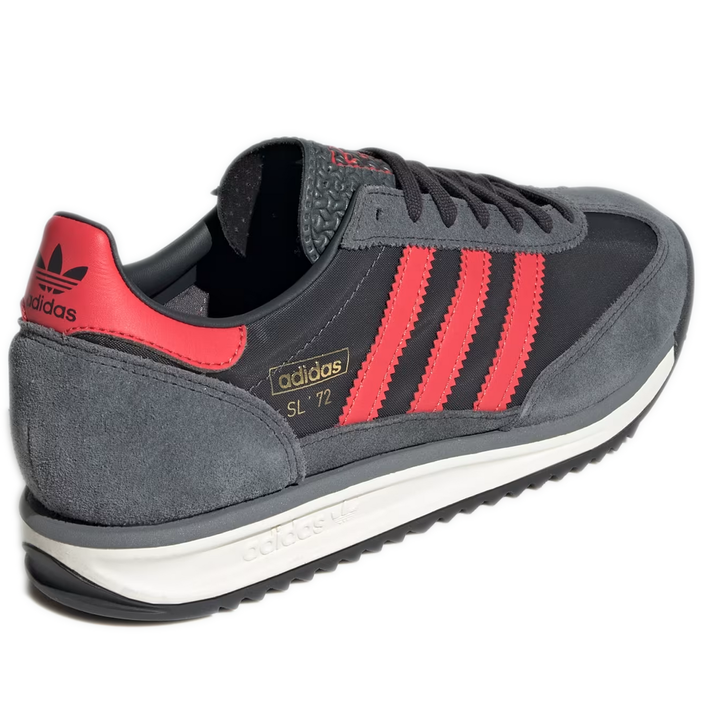 Men's Adidas SL 72 RS Shoes  - Carbon / Real Coral / Grey Six