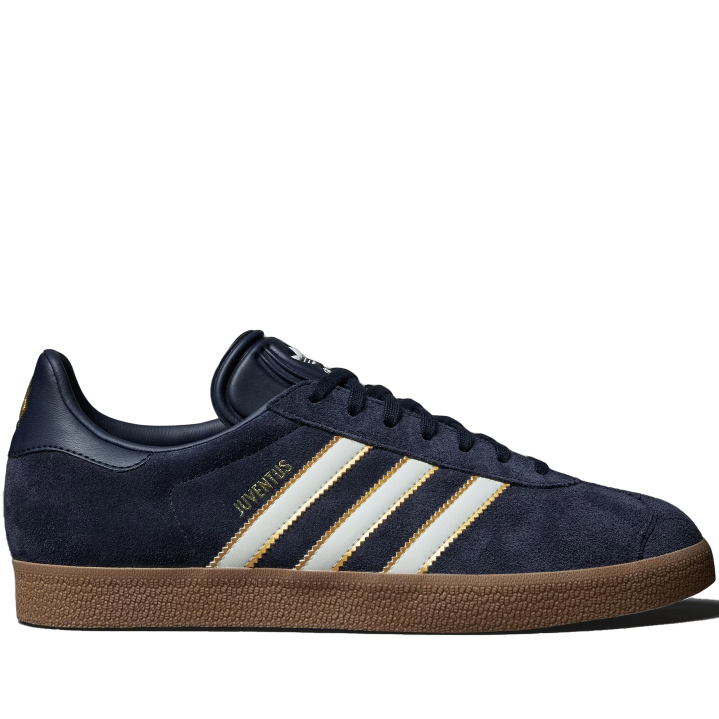 Men's Adidas Gazelle Juventus Terrace Icons Shoes -  Legend Ink / Off White / Dark Football Gold