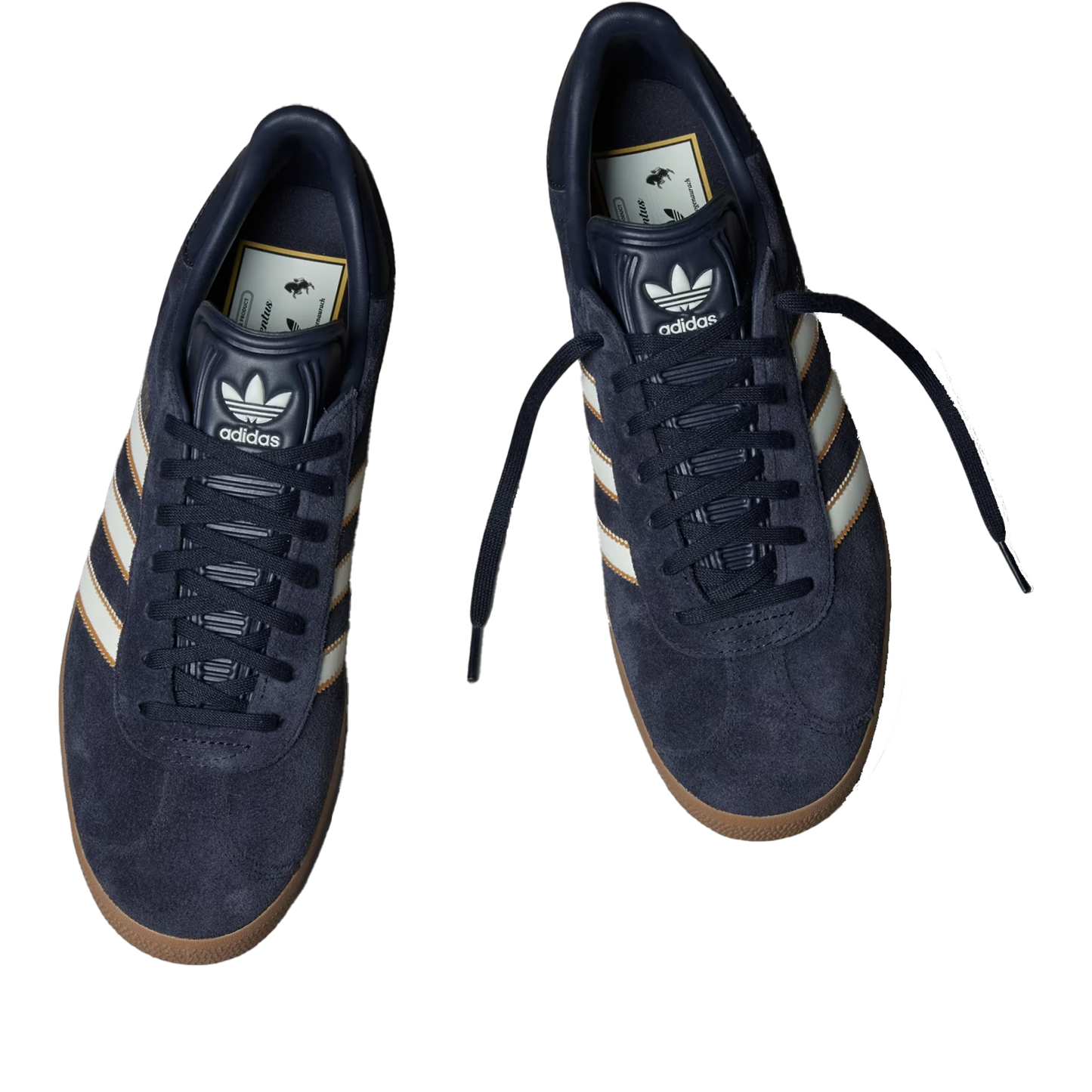 Men's Adidas Gazelle Juventus Terrace Icons Shoes -  Legend Ink / Off White / Dark Football Gold